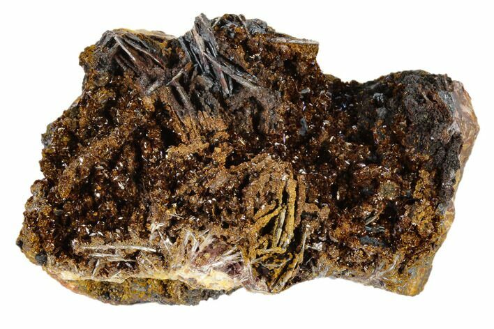 Red-Brown Jarosite Crystals on Barite - Colorado Mine, Utah #118155